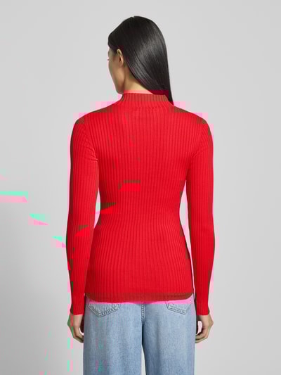 Armedangels Slim fit pullover van puur biologisch katoen, model 'ALAANIA' Rood - 5