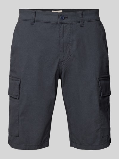 camel active Regular Fit Bermudas mit Cargotaschen Marine 2