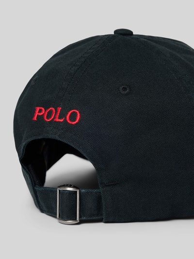 Polo Ralph Lauren Basecap mit Logo-Stitching Black 3