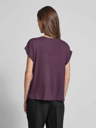 Vila Blusenshirt in Satin-Optik Modell 'ELLETTE' Violett 5