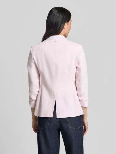 BOSS Slim Fit Kurzblazer aus Leinen-Viskose-Mix Modell 'JIA8' Rose 5
