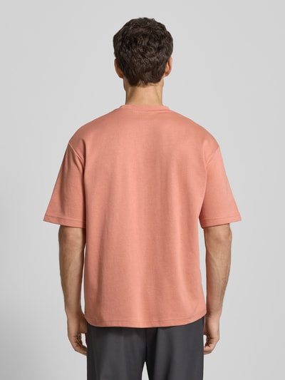 Selected Homme Oversized Shirt aus Baumwoll-Mix Modell 'LOOSEOSCAR' Altrosa 5