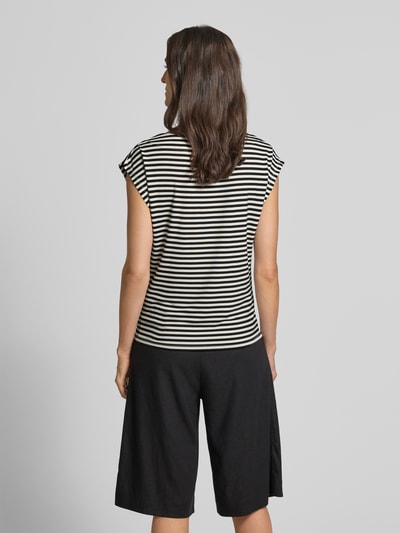 Soyaconcept T-Shirt mit U-Boot-Ausschnitt Modell 'RICCI' Black 5