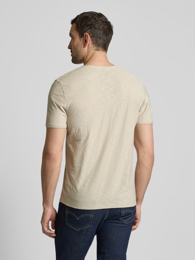 MCNEAL T-Shirt mit V-Ausschnitt Beige 5