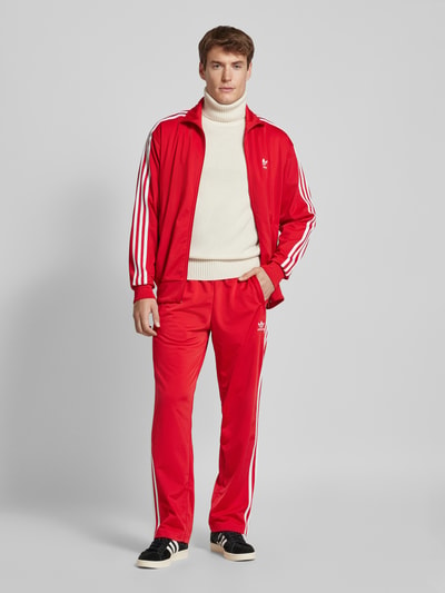 adidas Originals Straight leg sweatpants met labeltypische strepen Rood - 1