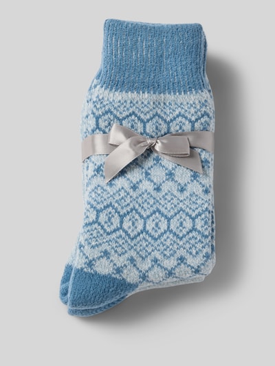 camano Supercozy Socken mit soften Zehennähten Modell 'WOMEN COSY' Jeansblau 3