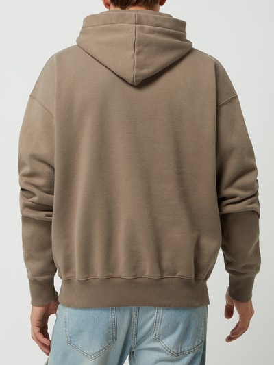 Pegador Oversized Hoodie mit Label-Patch Mud 5