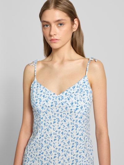 Review Minikleid mit Herz-Ausschnitt Weiss 3