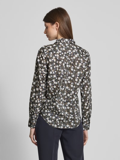 Gant Regular Fit Hemdbluse aus reiner Baumwolle mit Kellerfalte Hellgruen 5