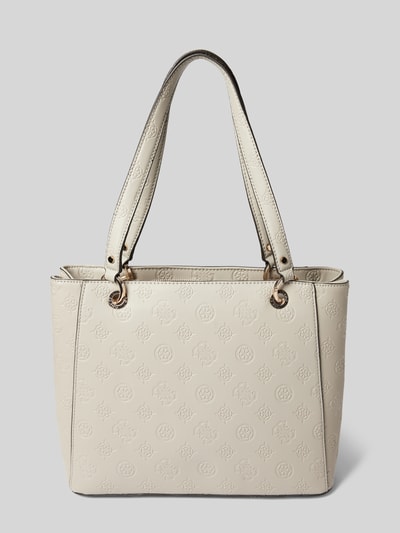 Guess Shopper mit Tragehenkel Modell 'JENA' Taupe 4