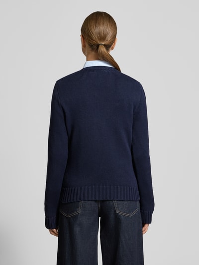 Polo Ralph Lauren Gebreide pullover met motief en ronde hals Marineblauw - 5