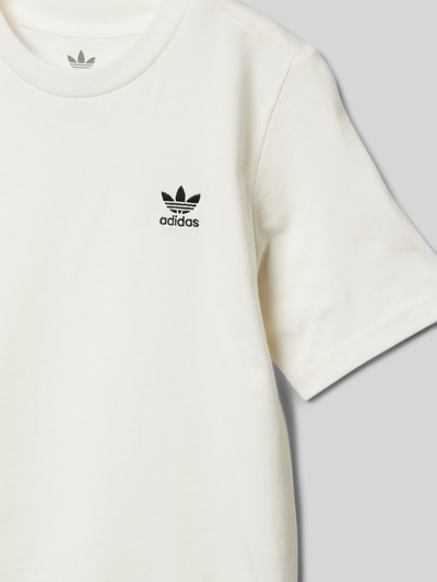 adidas Originals T-Shirt mit Label-Stitching Modell 'CLOWHI' Offwhite 2