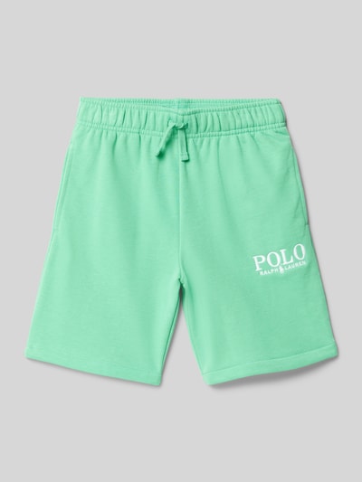 Polo Ralph Lauren Teens Shorts mit elastischem Bund und Label-Stitching Gruen 1