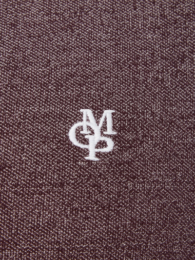 Marc O'Polo Shaped Fit Poloshirt aus Baumwoll-Piqué Violett 2