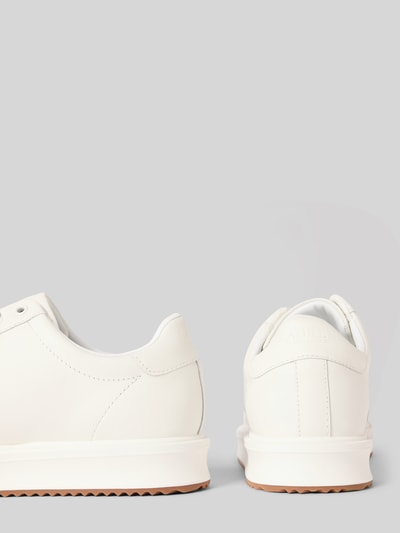 Lauren Ralph Lauren Sneakersy ze skóry naturalnej z wyhaftowanym logo model ‘Ainsley’ Biały 2