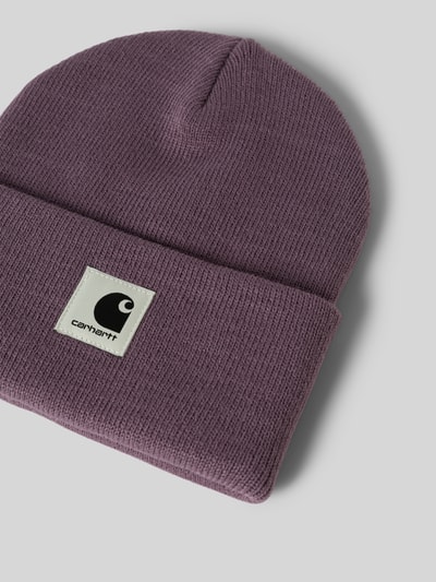 Carhartt Work In Progress Beanie met labelpatch, model 'Ashley' Lavendel - 2