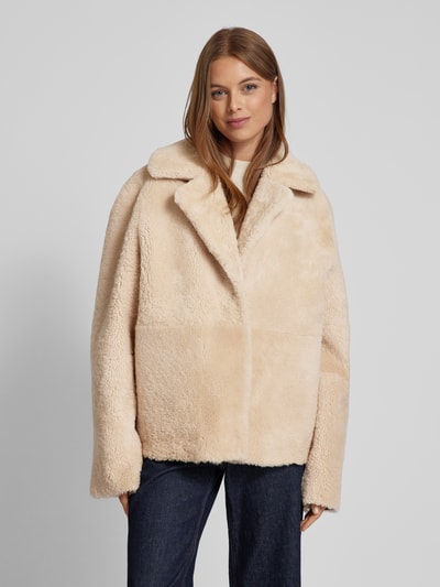 Ivy Oak Jacke mit Teddyfutter Modell 'LOTTE' Camel 6