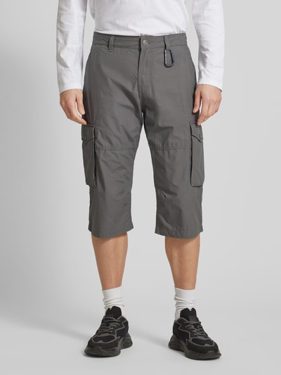 Tom Tailor Bermudas mit Cargotaschen Dunkelgrau 4