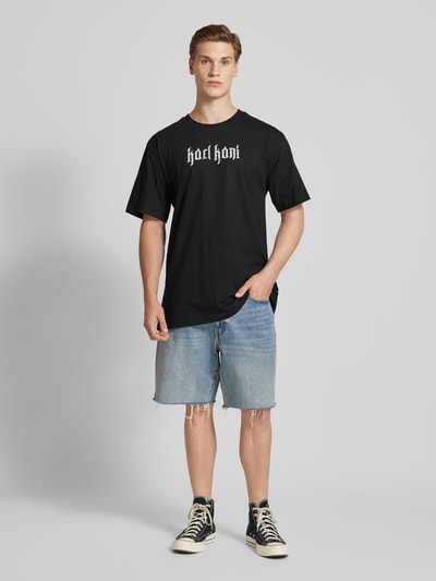 KARL KANI T-shirt met logoprint Zwart - 1