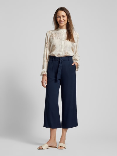 Christian Berg Woman Culotte mit Gürtel Dunkelblau 1