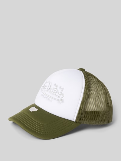 Von Dutch Trucker Cap mit verstellbarer Rückseite Modell 'ATLANTA' Khaki 1