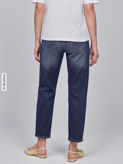 MAC Barrel Jeans aus Baumwoll-Mix mit Lyocell-Anteil Modell 'DANNI' Blau 5
