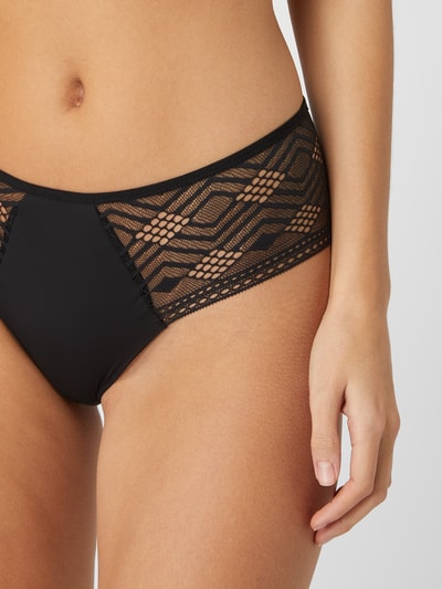 Passionata Panty aus Mikrofaser und Spitze Modell 'Ondine' Black 3