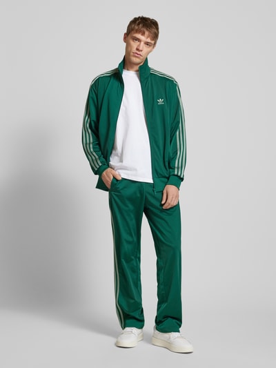 adidas Originals Sweatjacke mit Stehkragen Dunkelgruen 1