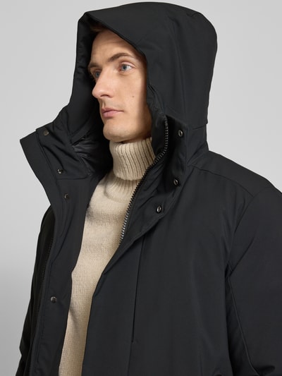 SAVE THE DUCK Parka mit Kapuze Modell 'Roderick' Black 3