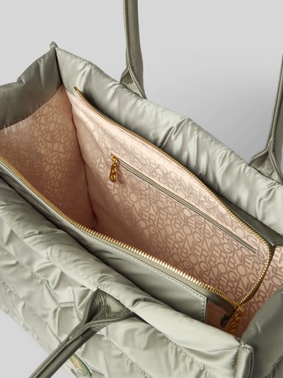 BOGNER Handtasche mit Steppnähten Modell 'wallis tessuto maylin' Schilf 5