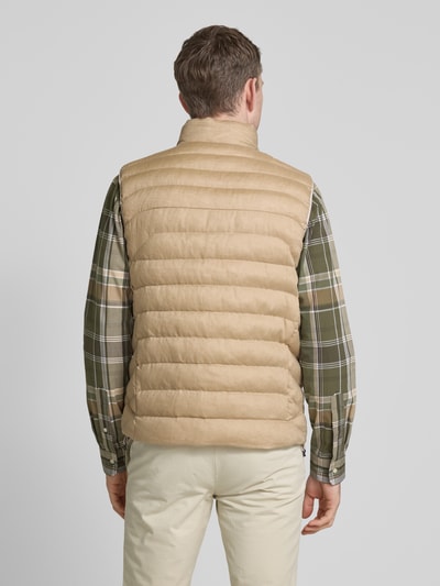 Polo Ralph Lauren Bodywarmer met labelstitching, model 'TERRA' Camel - 5