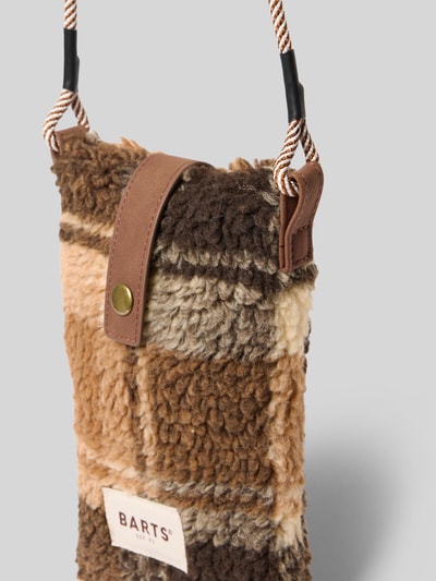 Barts Umhängetasche mit Teddy-Oberfläche Bugbane Dunkelbraun 2