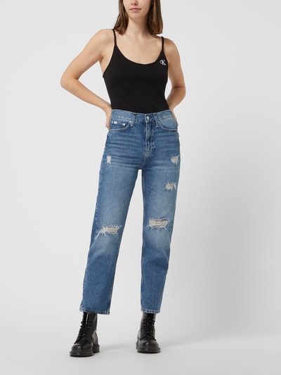 Calvin Klein Jeans Body met logoprint  Zwart - 1