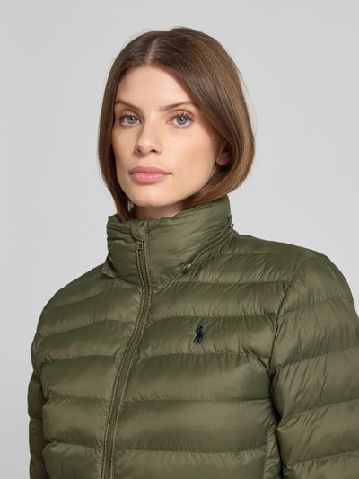 Polo Ralph Lauren Kurtka pikowana z wyhaftowanym logo Khaki 3