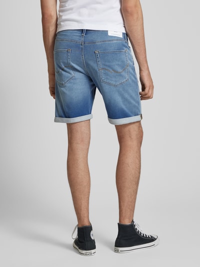 Jack & Jones Regular Fit Jeansshorts im 5-Pocket-Design Modell 'RICK' Hellblau 5