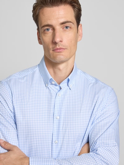 Christian Berg Men Regular fit zakelijk overhemd met button-downkraag Bleu - 3