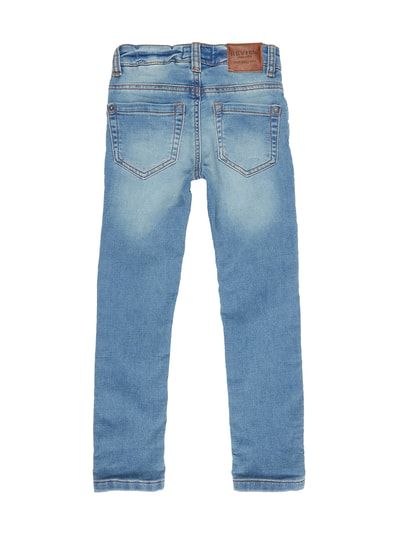 Review for Kids Bleached Slim Fit 5-Pocket-Jeans Hellblau Melange 3