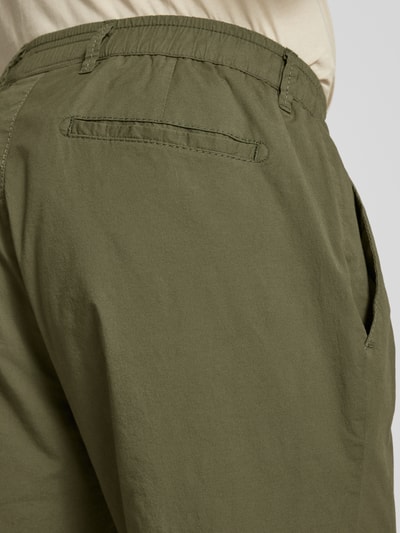 Brax Spodnie z wpuszczanymi kieszeniami model ‘TINO’ Oliwkowy 3