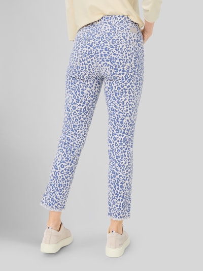 Raphaela By Brax slim fit smalle broek van katoenmix Blauw - 5