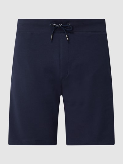 Guess Slim fit sweatshorts met stretch Donkerblauw - 2