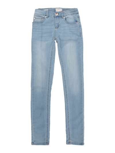 Review for Teens Stone Washed Slim Fit 5-Pocket-Jeans Jeansblau 1