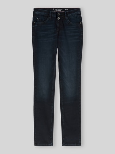 Tom Tailor Straight Fit Jeans mit Dark-Wash-Look Dunkelblau 2