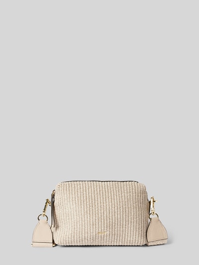 Abro Handtasche mit Label-Detail Modell 'KAIA' Beige 2