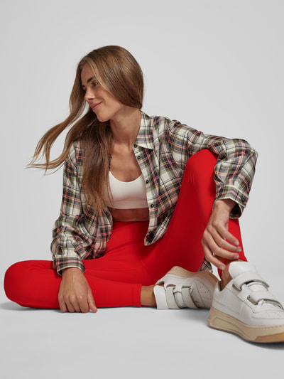 Lala Berlin Leggings mit elastischem Bund Rot 3