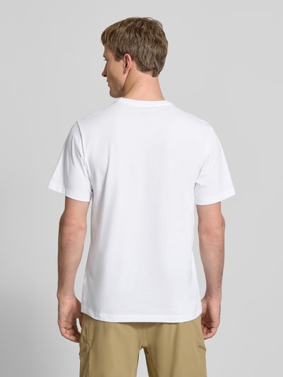 The North Face Regular Fit T-Shirt aus Baumwoll-Mix Modell 'EVOLUTION' Weiss 5