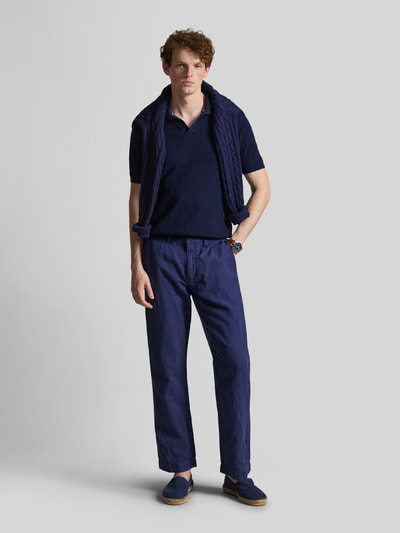 Polo Ralph Lauren Chino aus Leinen-Baumwoll-Mix Marine 1