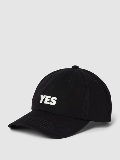 Armedangels Basecap mit Statement-Stitching Modell 'YENAAS Maaybe' Black 1