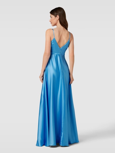 Jake*s Cocktail Abendkleid mit V-Ausschnitt Tuerkis 5