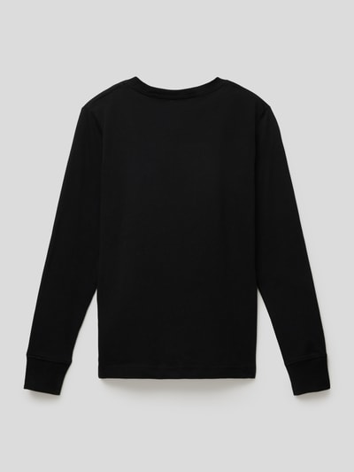 Levi’s® Kids Longsleeve mit Label-Print Modell 'POSTER' Black 3