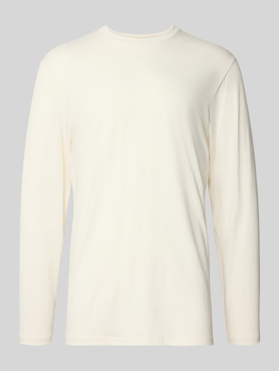 RAGMAN Shirt met lange mouwen en geribde ronde hals Offwhite - 2